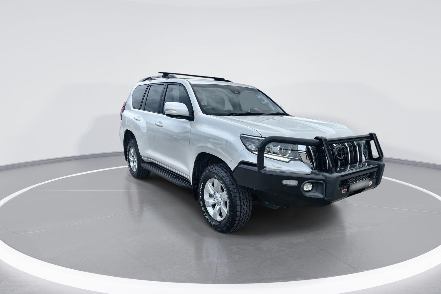 2022 Toyota Landcruiser Prado GXL in White