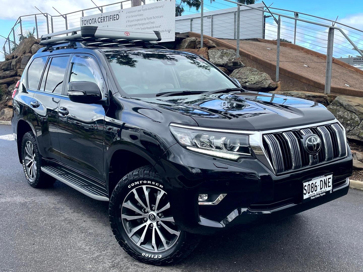 2023 Toyota Landcruiser Prado Kakadu in Black