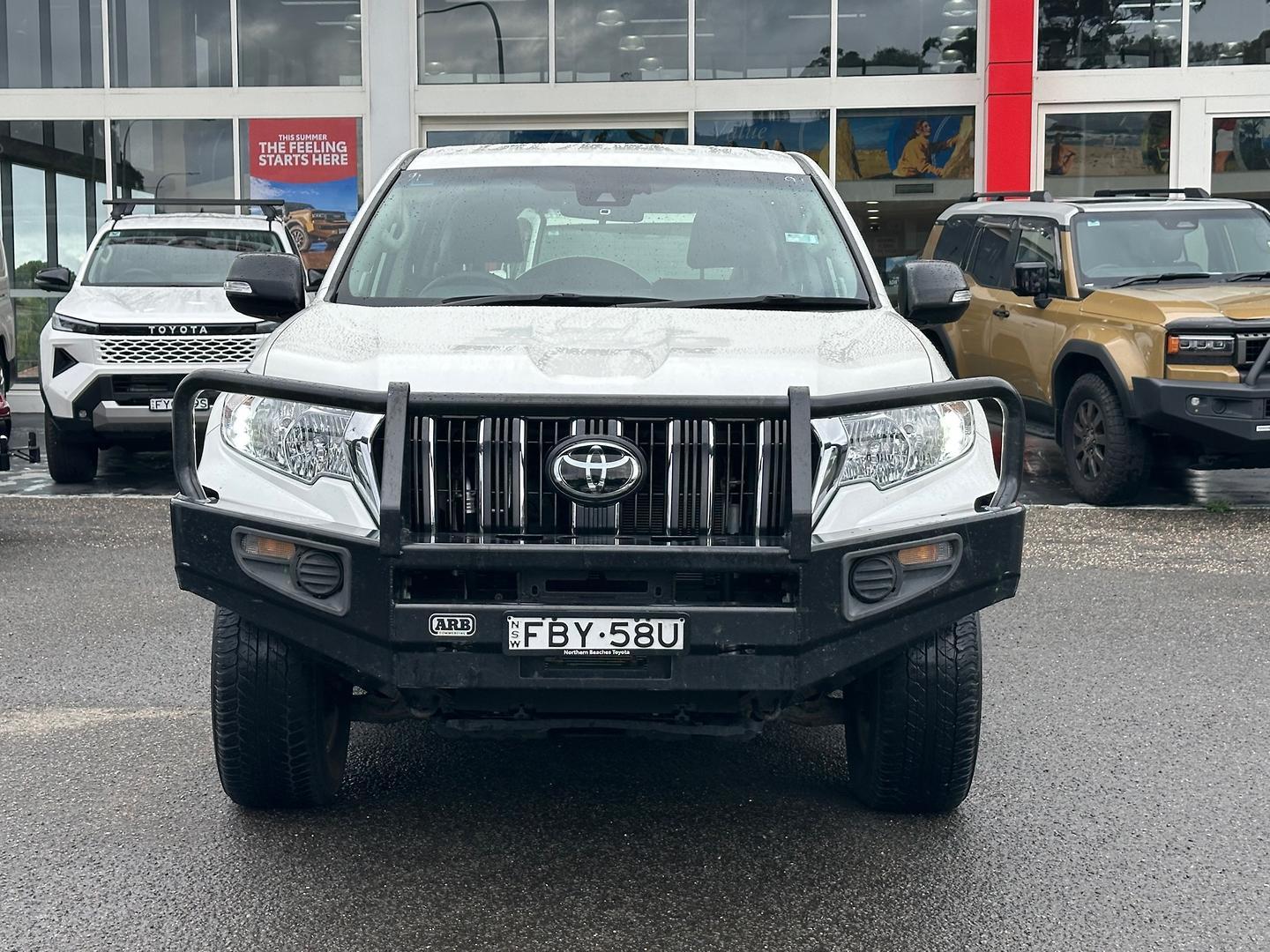 2023 Toyota Landcruiser Prado GX in White