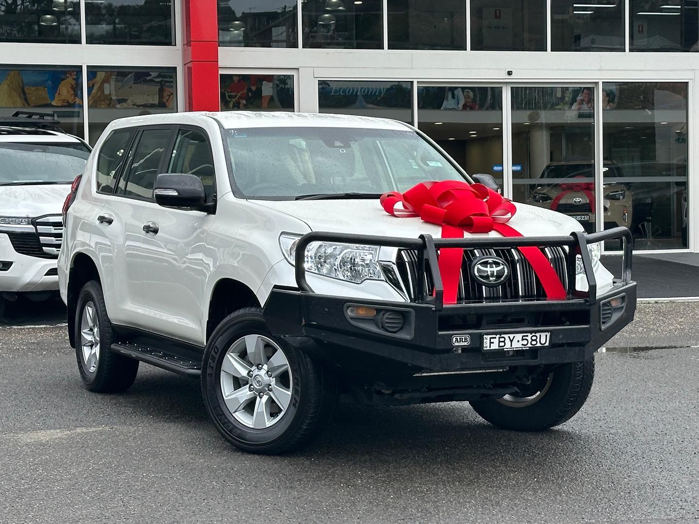 2023 Toyota Landcruiser Prado GX in White