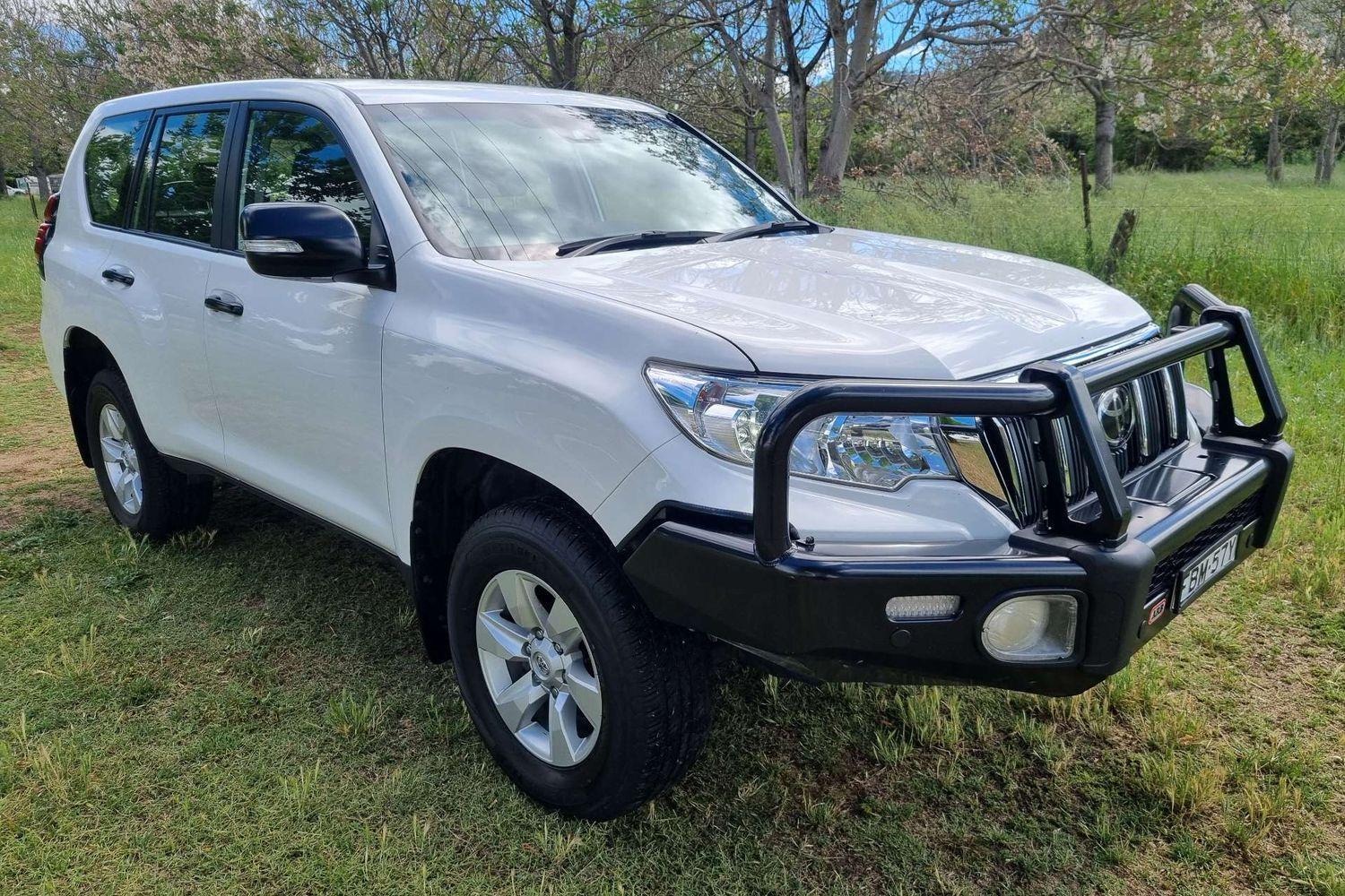2023 Toyota Landcruiser Prado GX in White