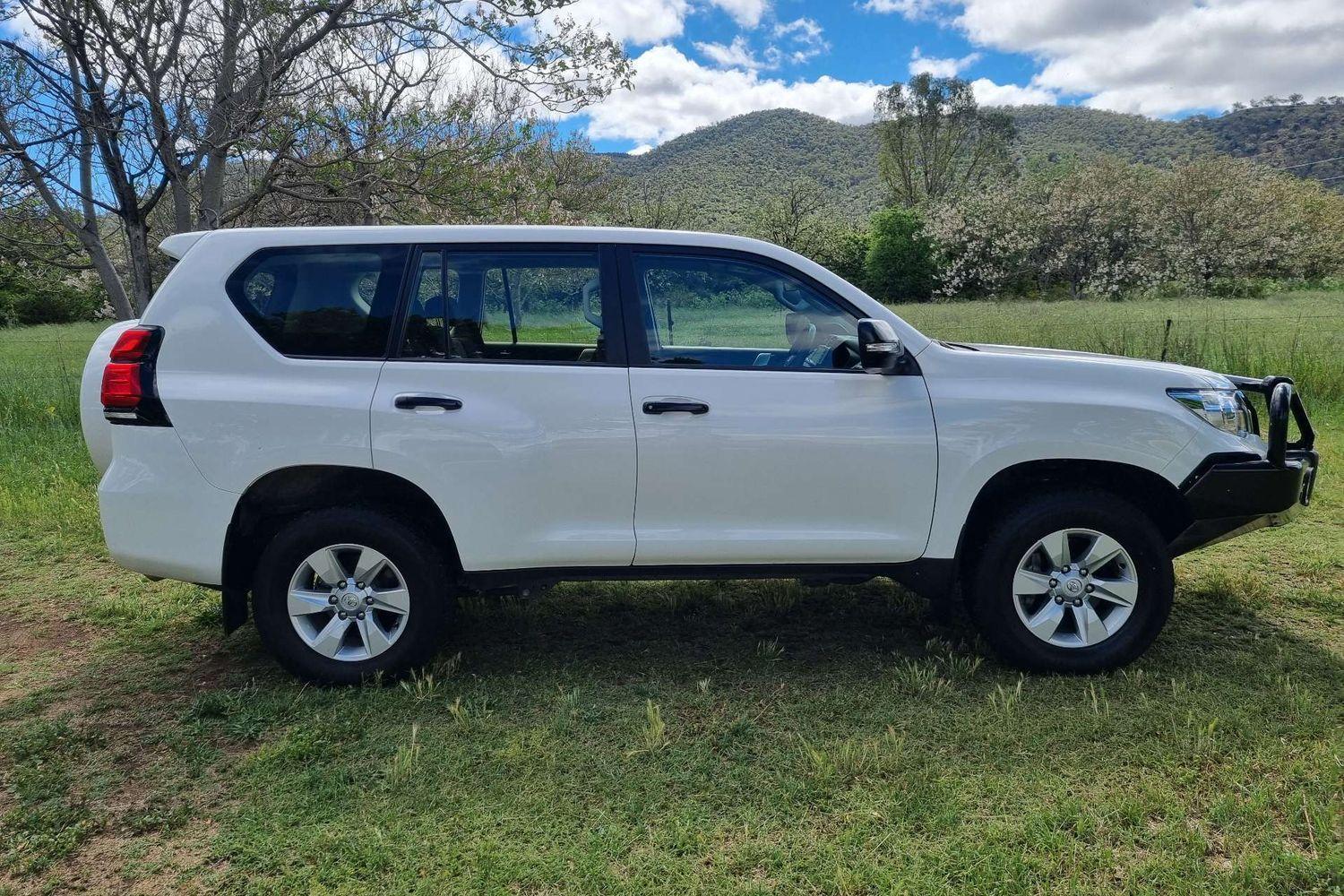 2023 Toyota Landcruiser Prado GX in White