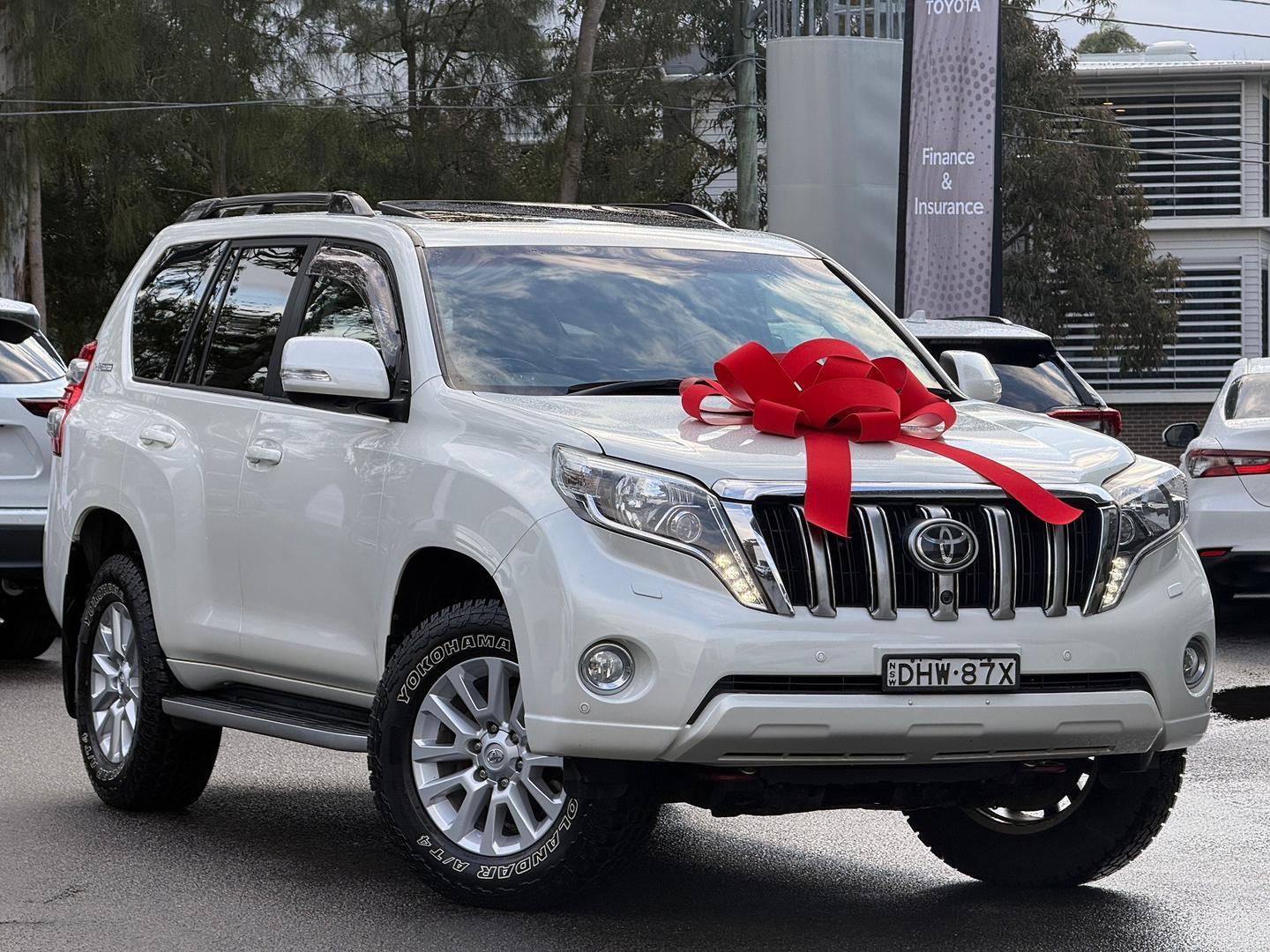 2016 Toyota Landcruiser Prado Kakadu in White