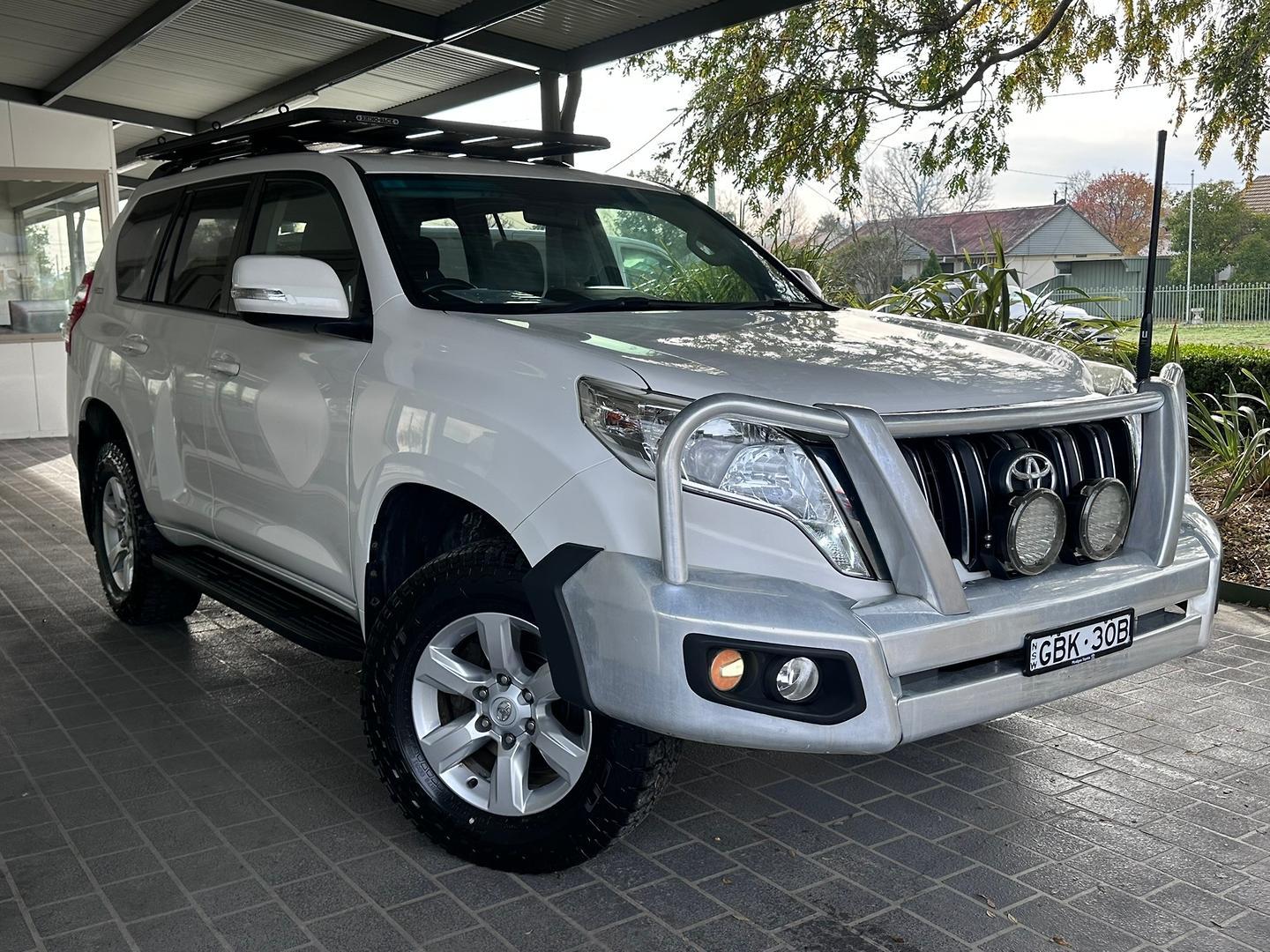 2016 Toyota Landcruiser Prado GXL in White