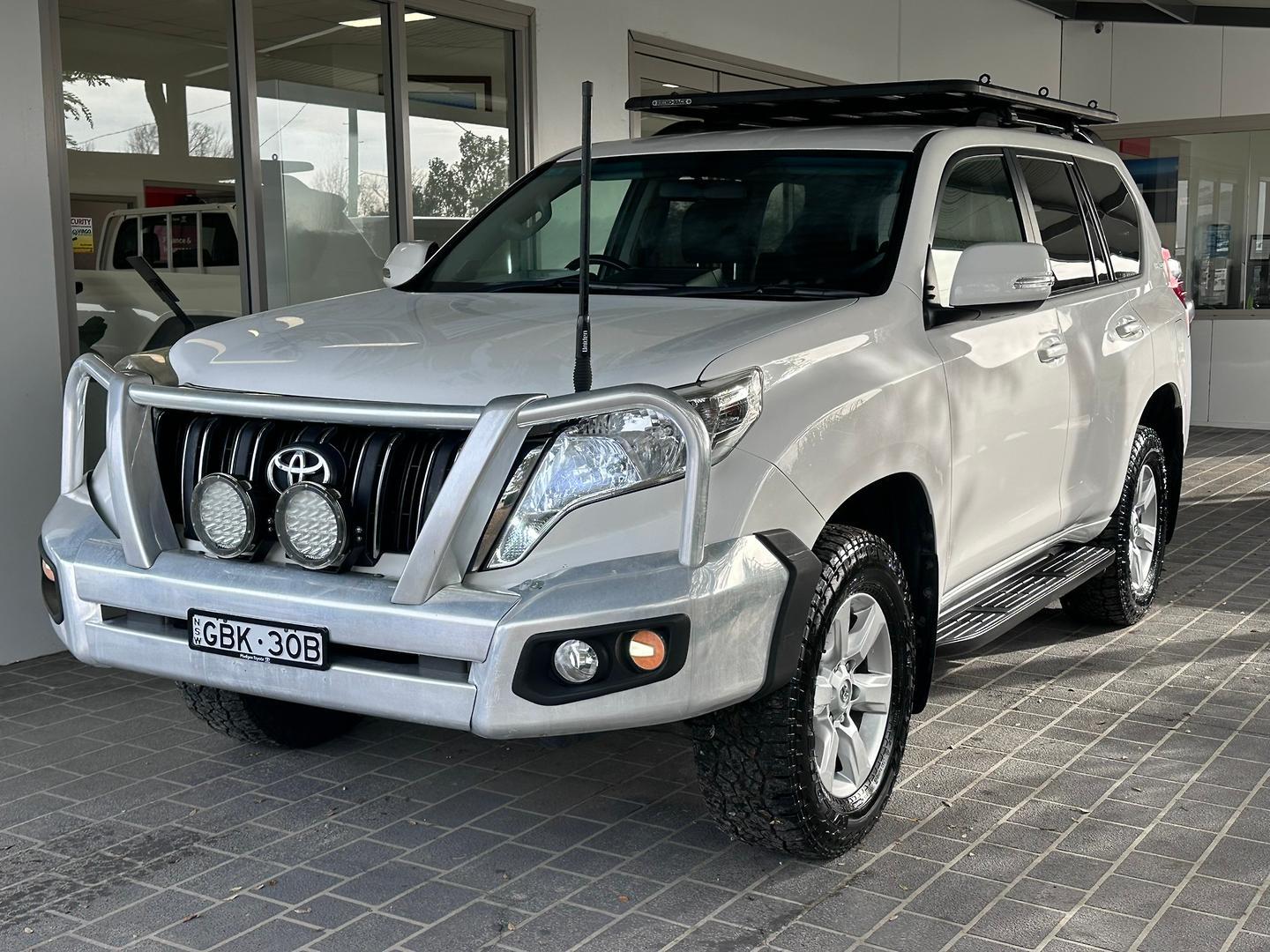 2016 Toyota Landcruiser Prado GXL in White