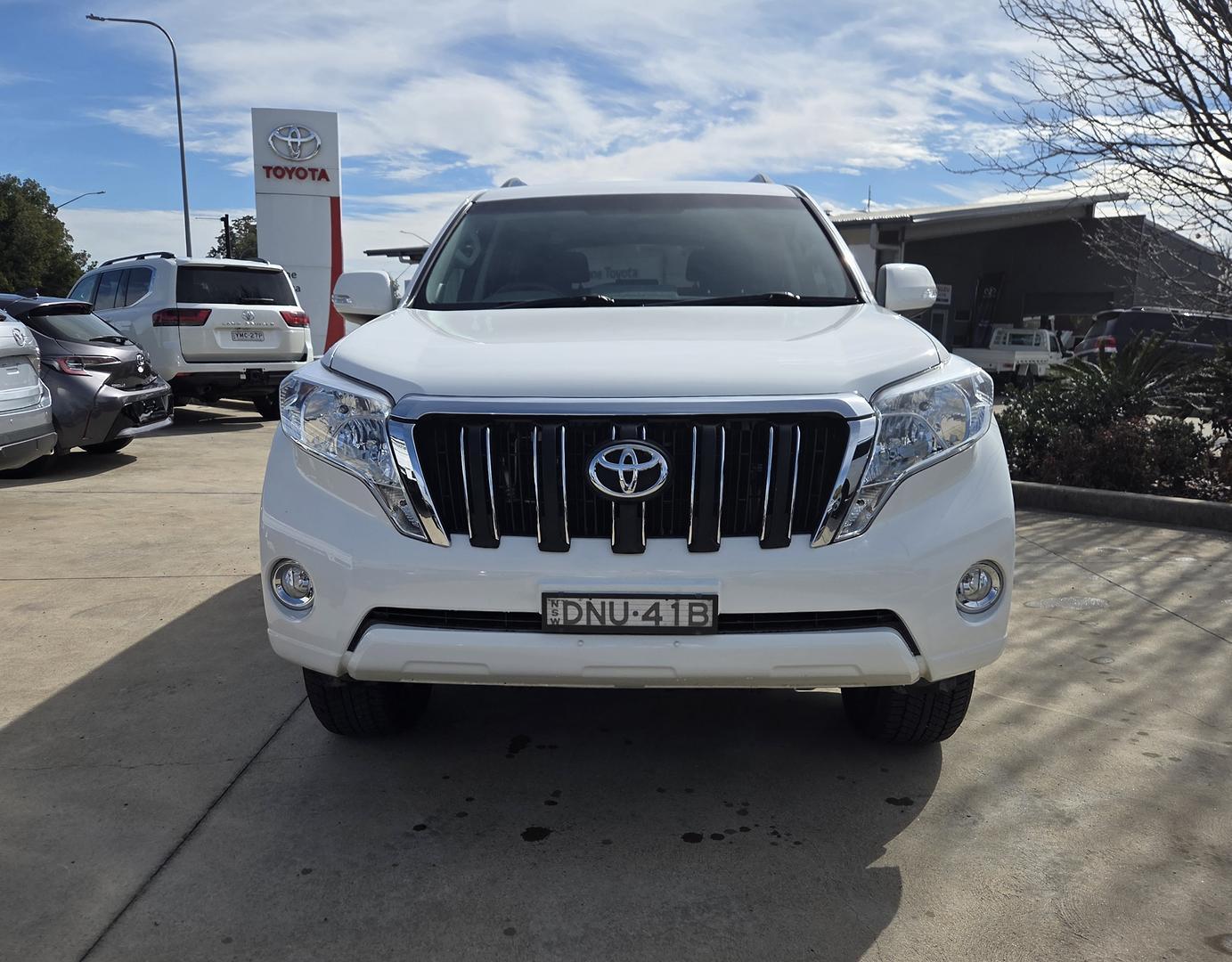 2017 Toyota Landcruiser Prado GXL in White