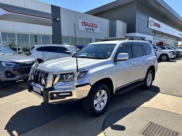 2018 Toyota Landcruiser Prado GXL in Silver