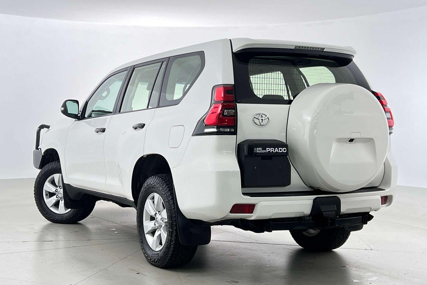 2019 Toyota Landcruiser Prado GX in White