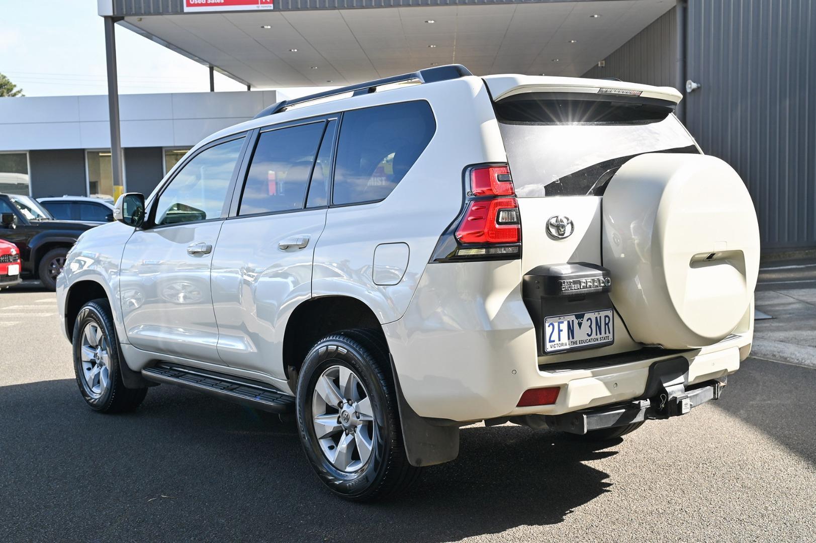 2021 Toyota Landcruiser Prado GXL in White