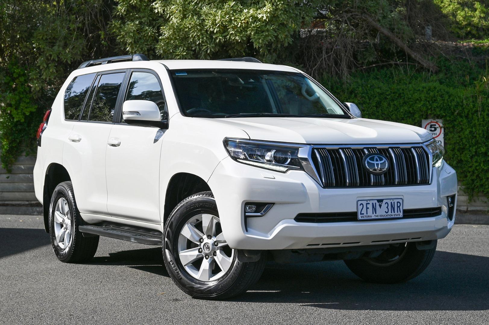2021 Toyota Landcruiser Prado GXL in White