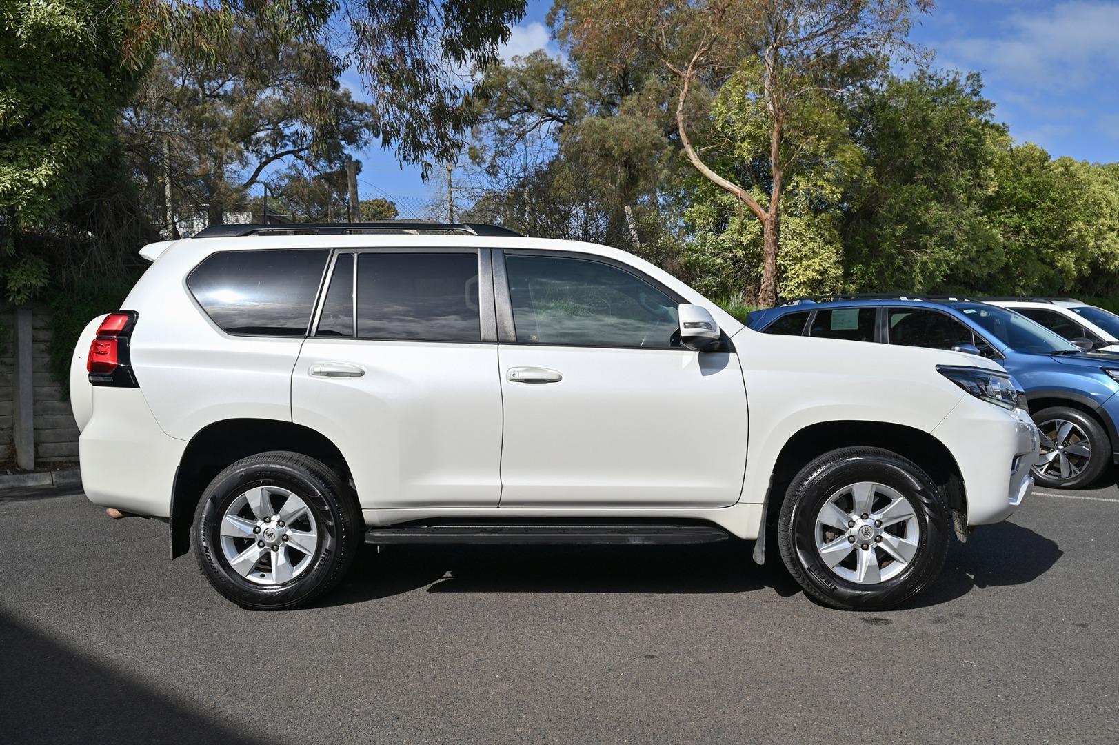 2021 Toyota Landcruiser Prado GXL in White