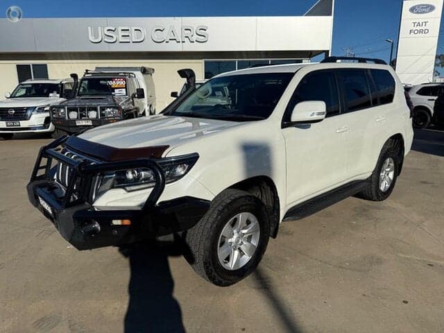 2021 Toyota Landcruiser Prado GXL in White