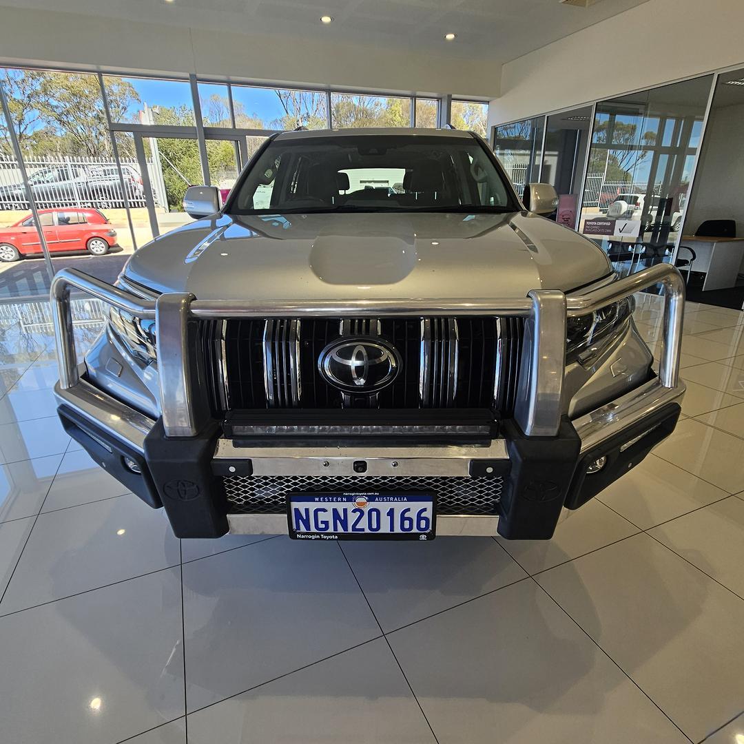 2021 Toyota Landcruiser Prado Kakadu in Silver