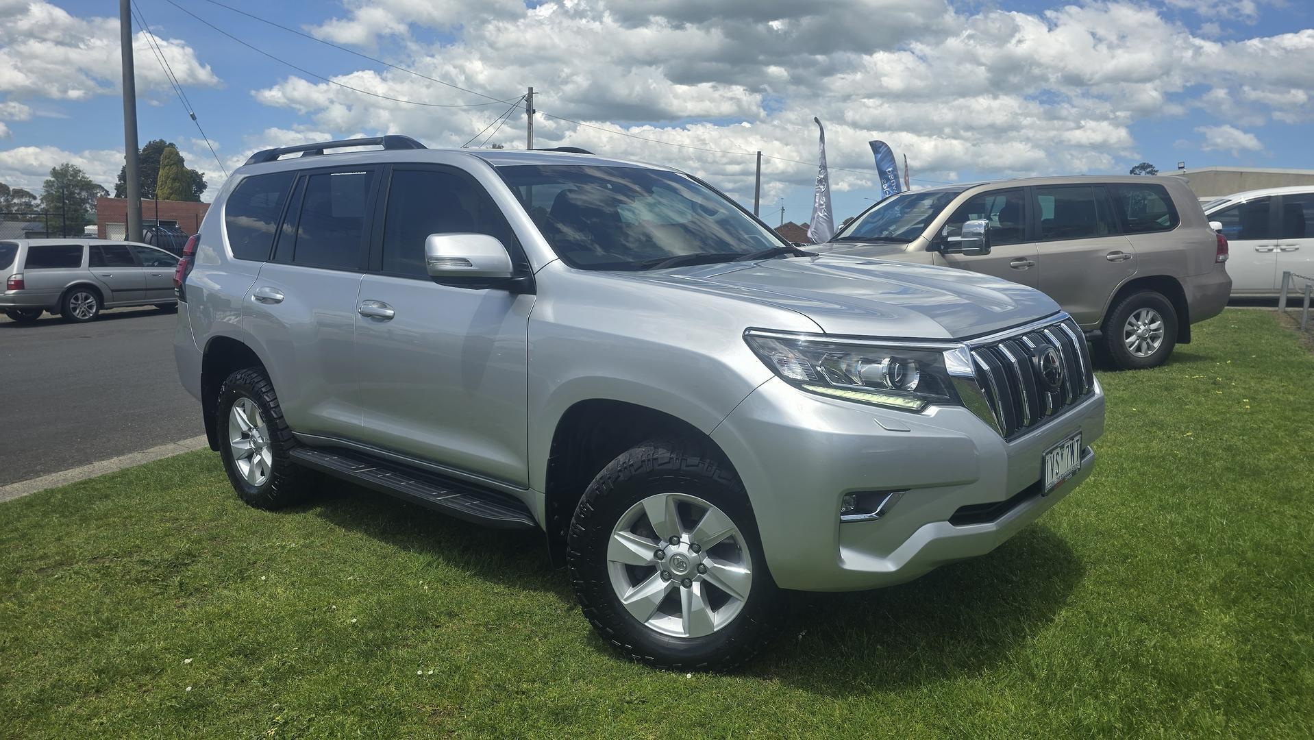 2022 Toyota Landcruiser Prado GXL in Silver