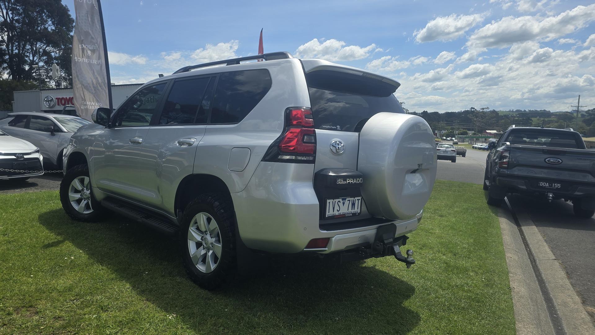 2022 Toyota Landcruiser Prado GXL in Silver
