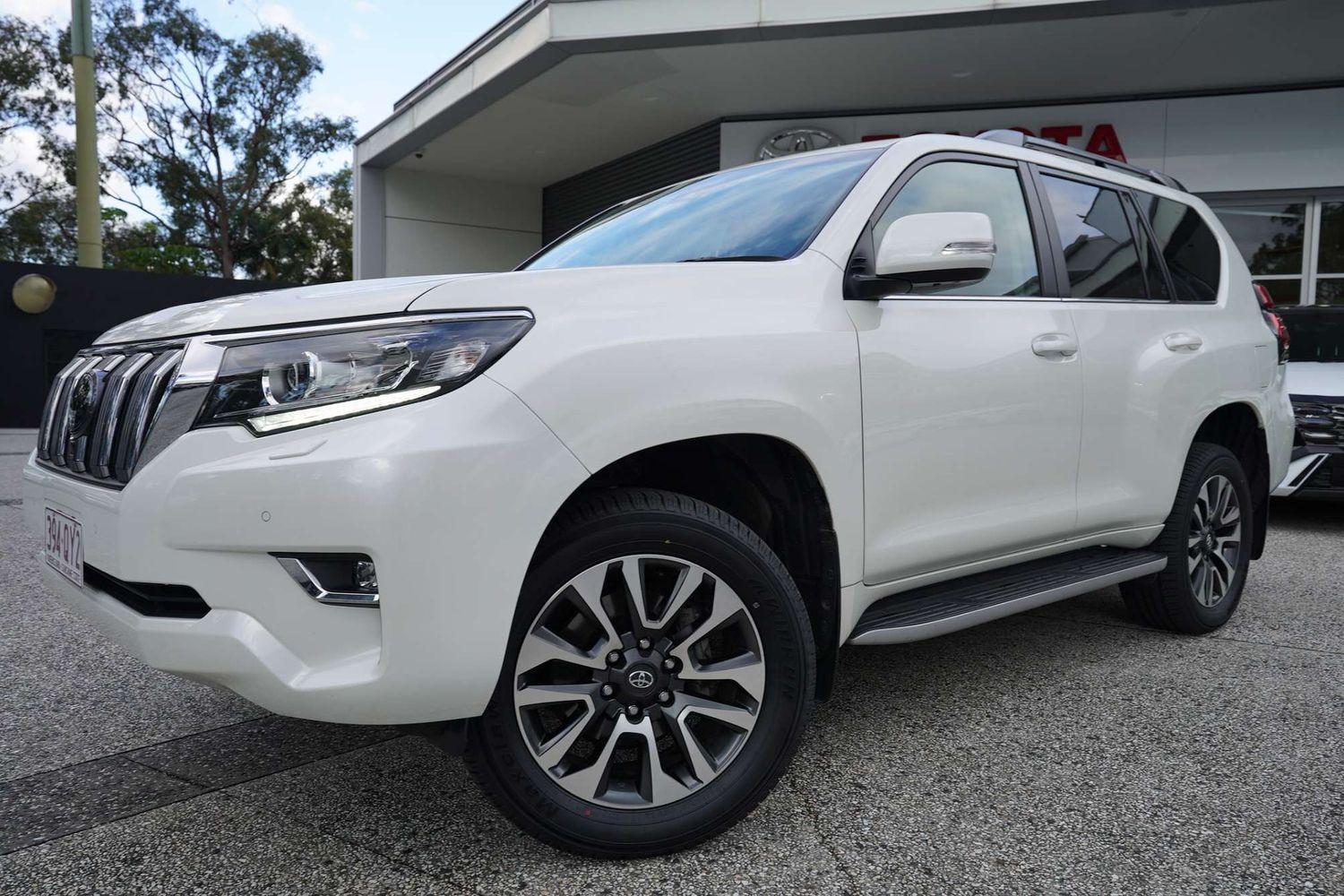 2022 Toyota Landcruiser Prado VX in White