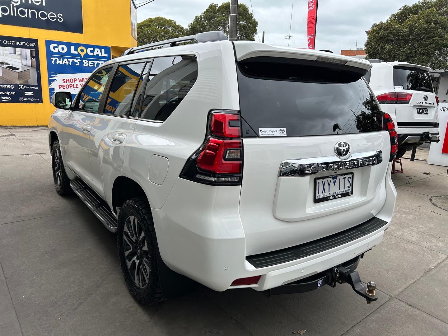 2023 Toyota Landcruiser Prado VX in White