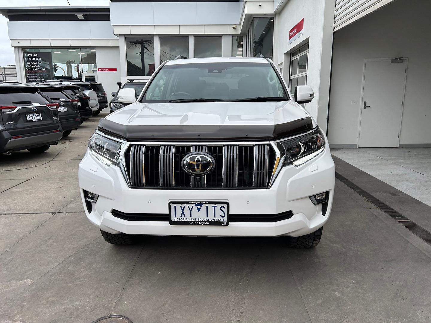 2023 Toyota Landcruiser Prado VX in White
