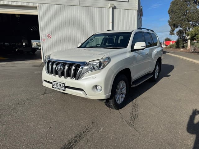 2016 Toyota Landcruiser Prado VX in White