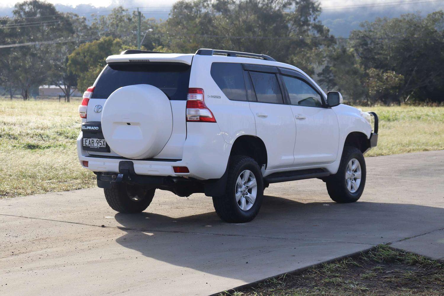 2016 Toyota Landcruiser Prado GXL in White