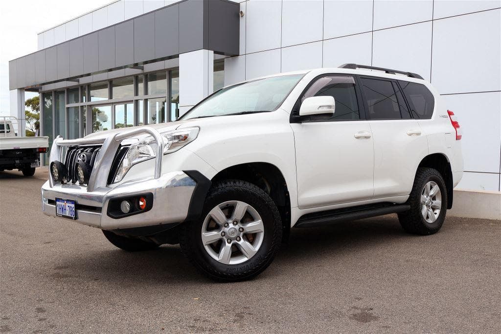 2017 Toyota Landcruiser Prado GXL in White