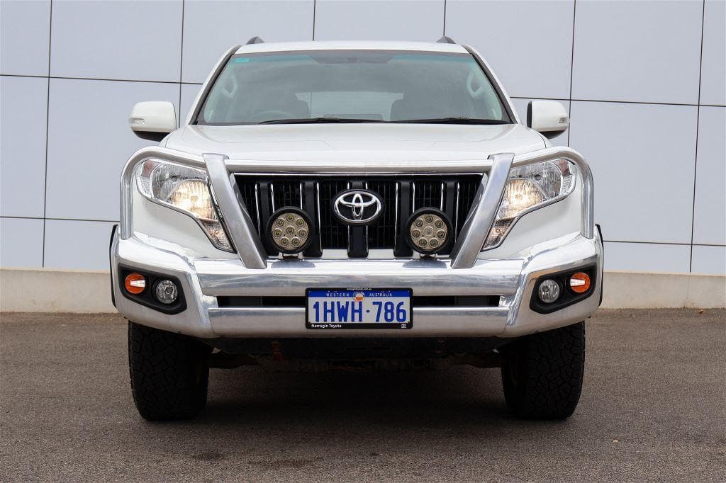 2017 Toyota Landcruiser Prado GXL in White