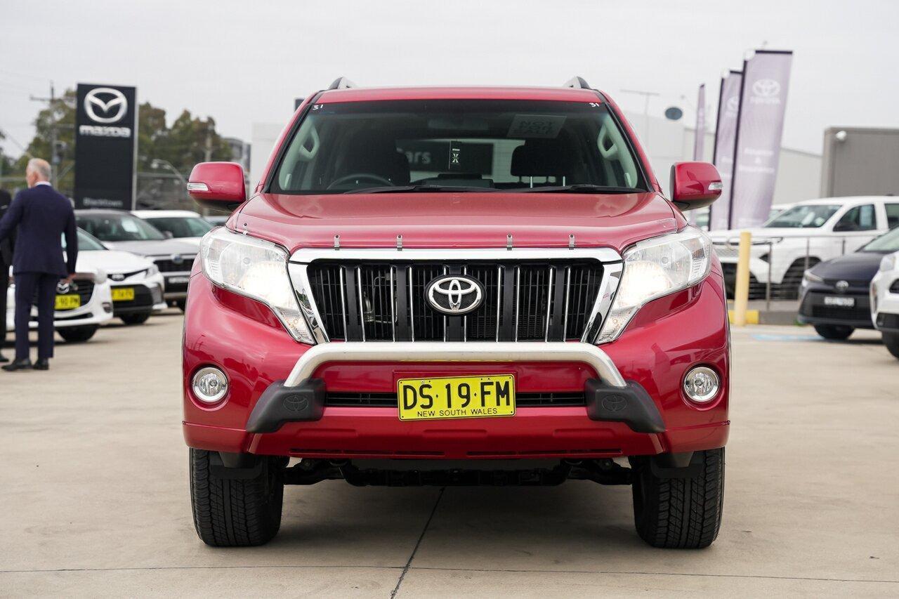 2017 Toyota Landcruiser Prado GXL in Red