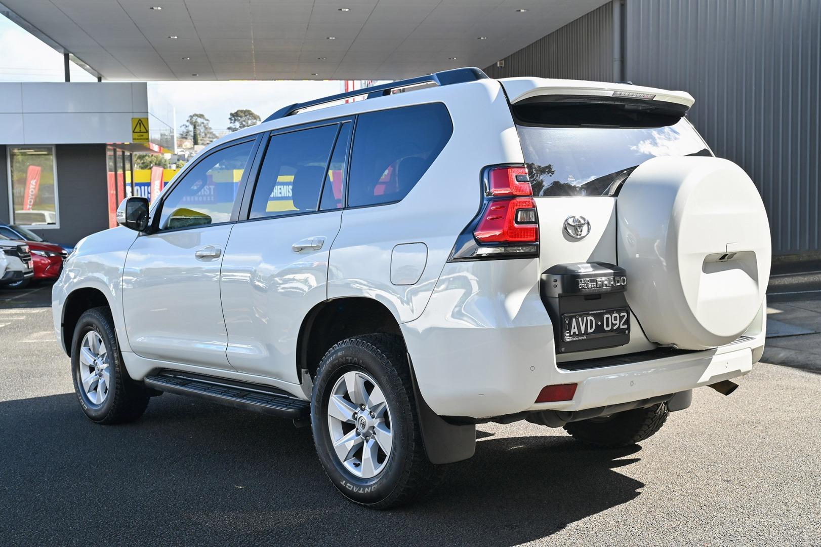 2018 Toyota Landcruiser Prado GXL in White