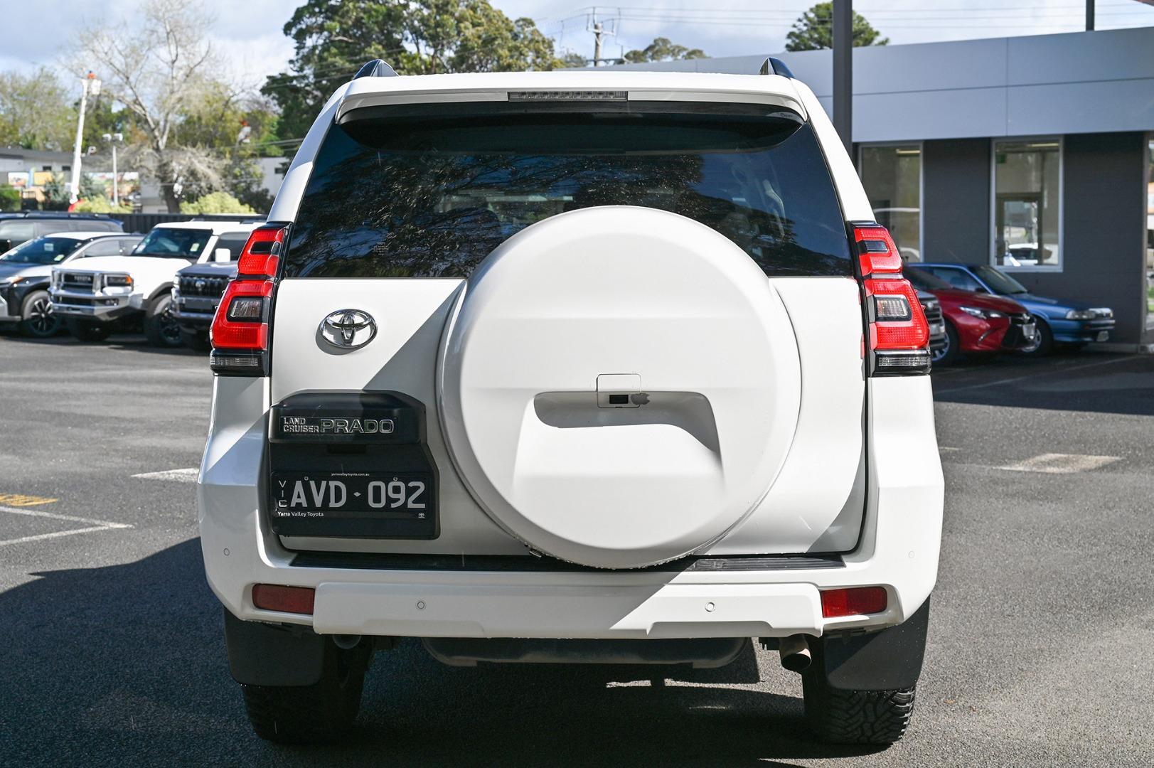 2018 Toyota Landcruiser Prado GXL in White