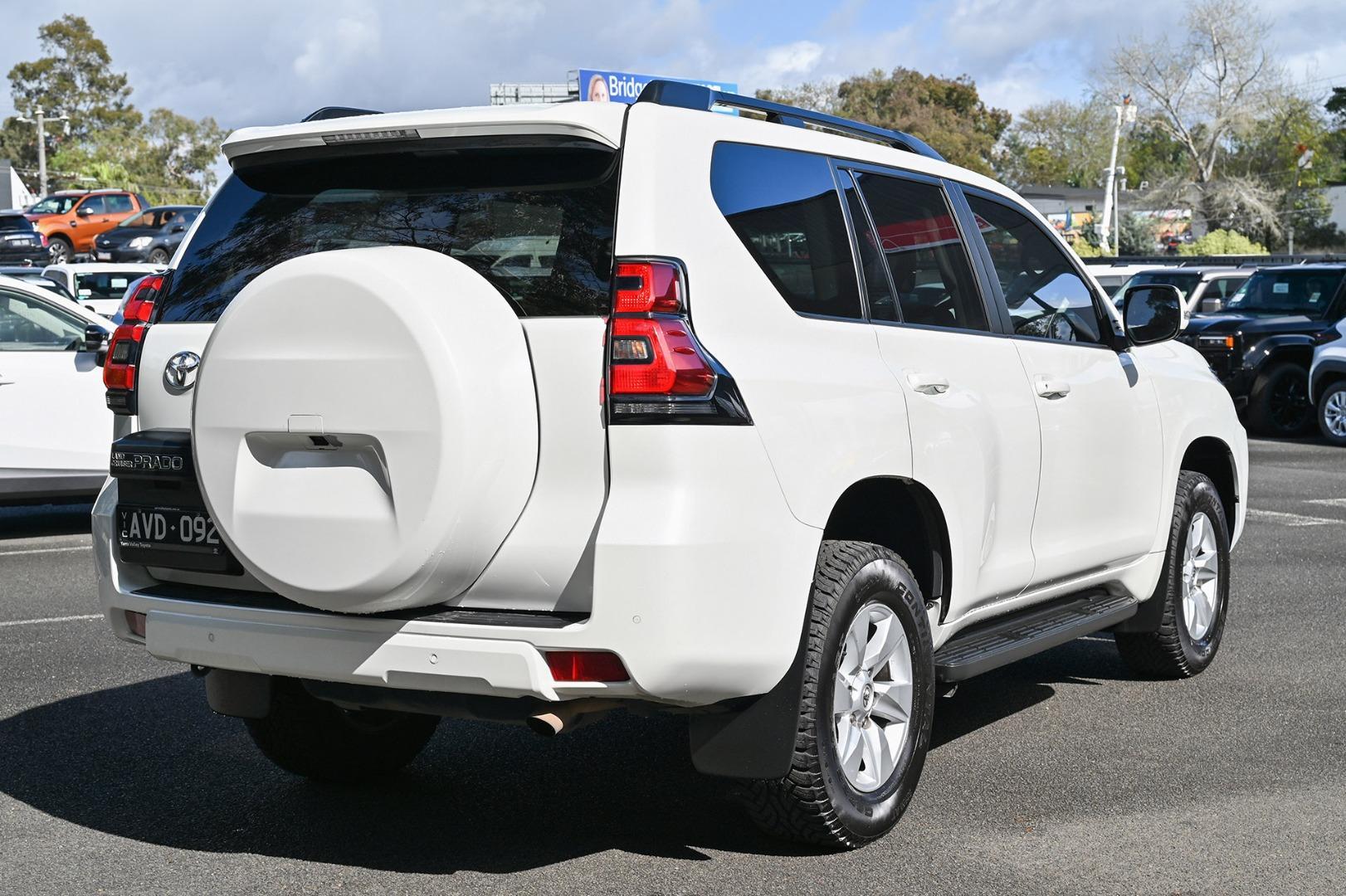 2018 Toyota Landcruiser Prado GXL in White