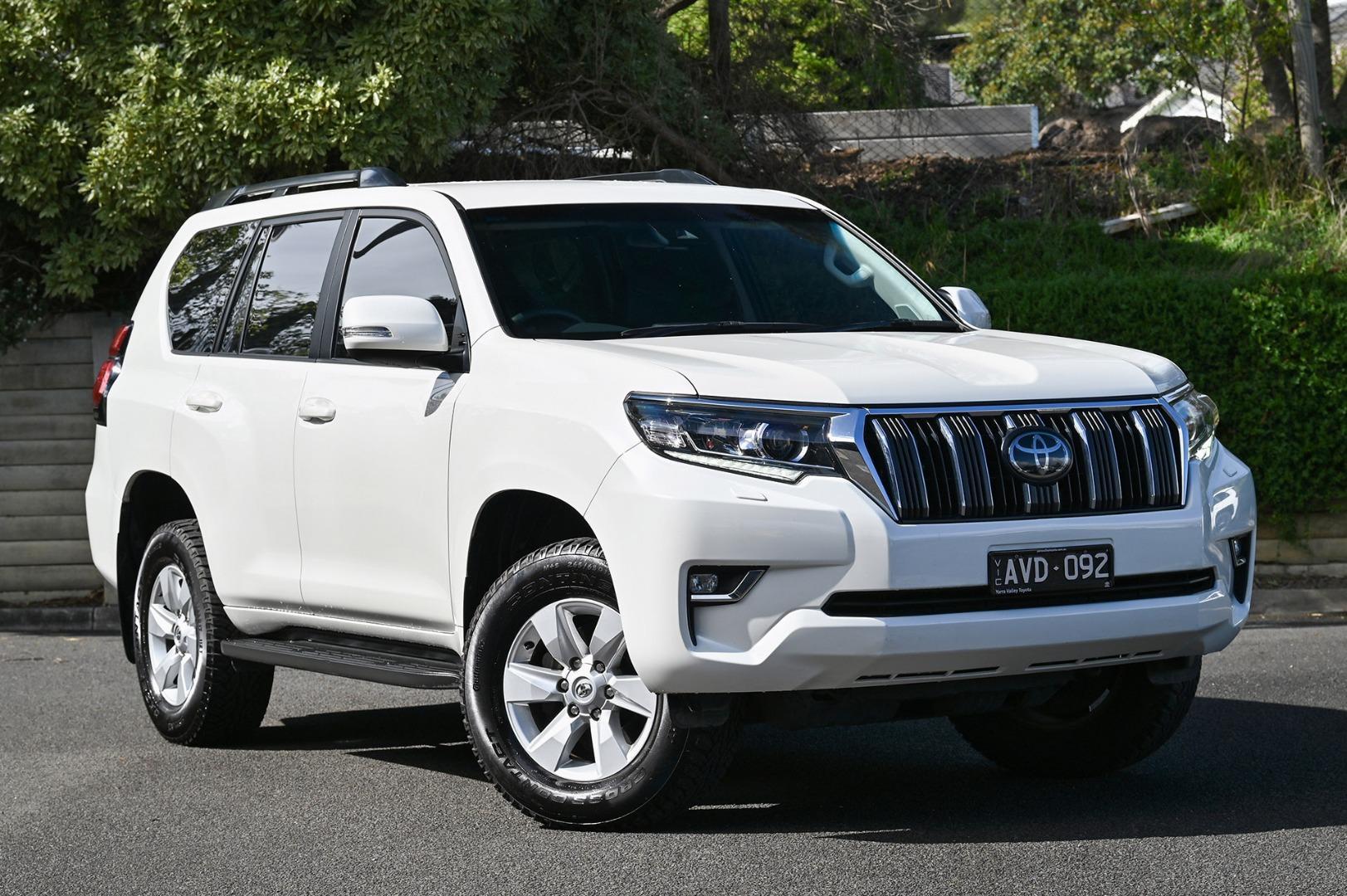 2018 Toyota Landcruiser Prado GXL in White