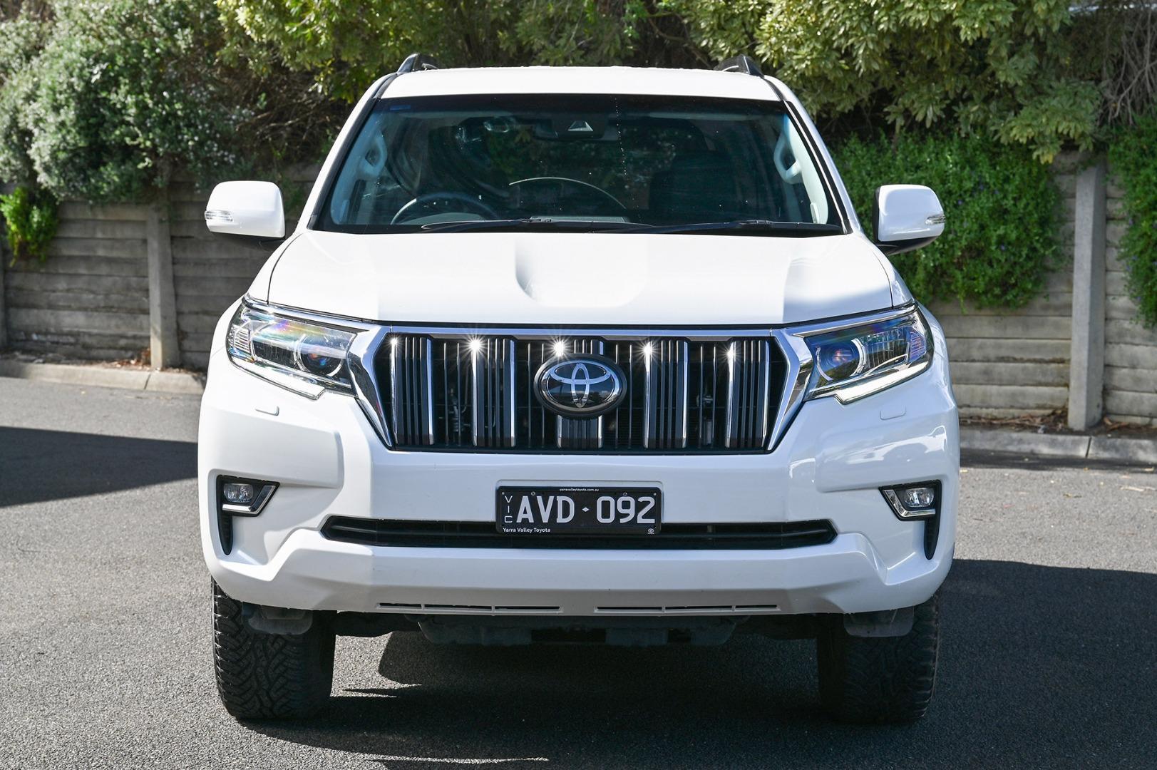 2018 Toyota Landcruiser Prado GXL in White