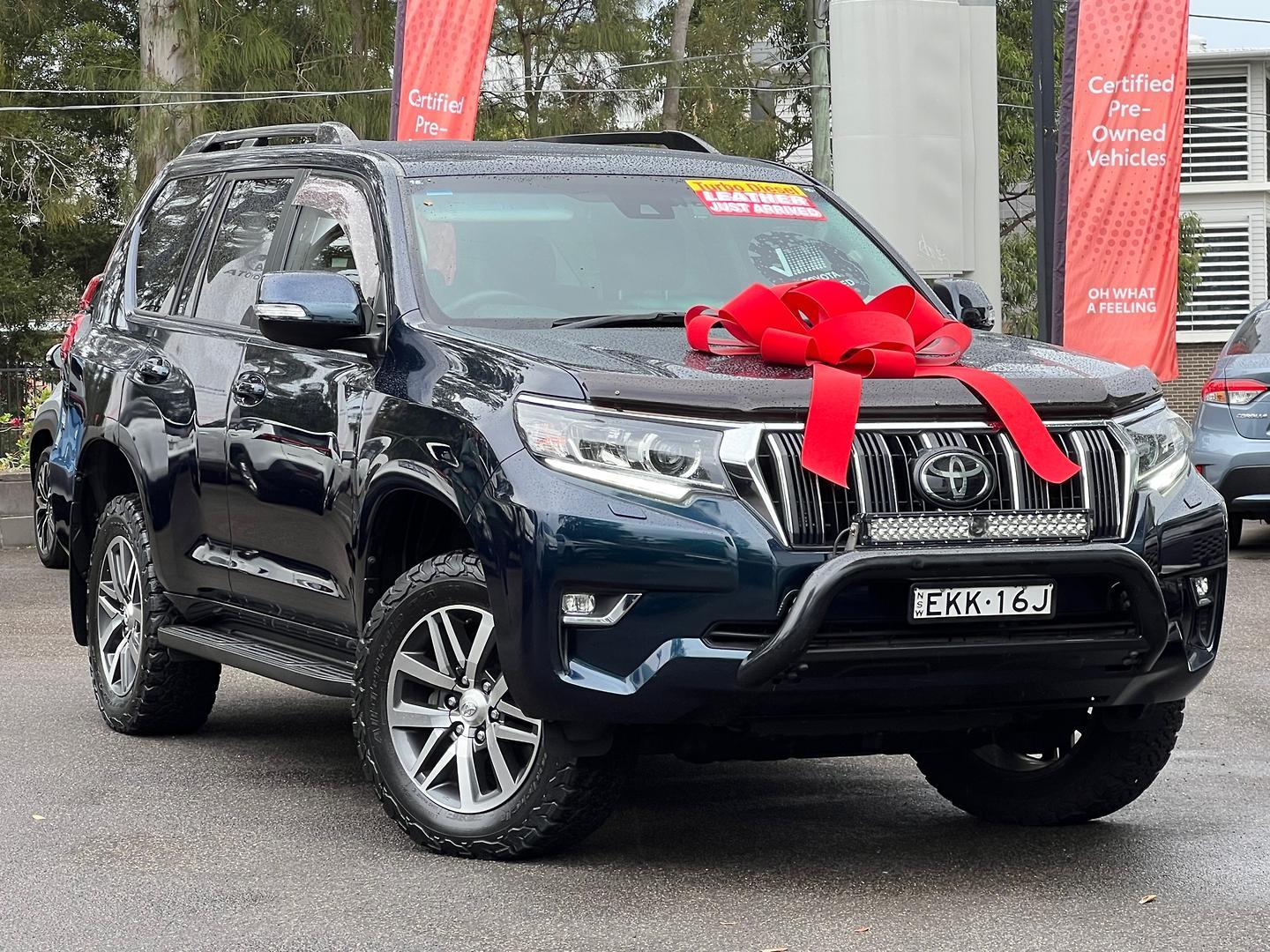 2020 Toyota Landcruiser Prado GXL in Black