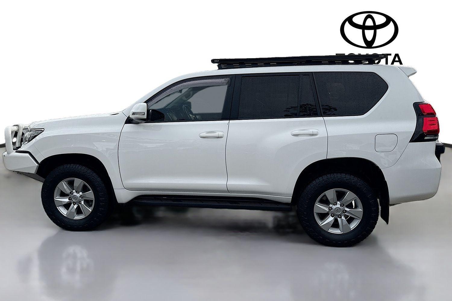 2020 Toyota Landcruiser Prado GXL in White