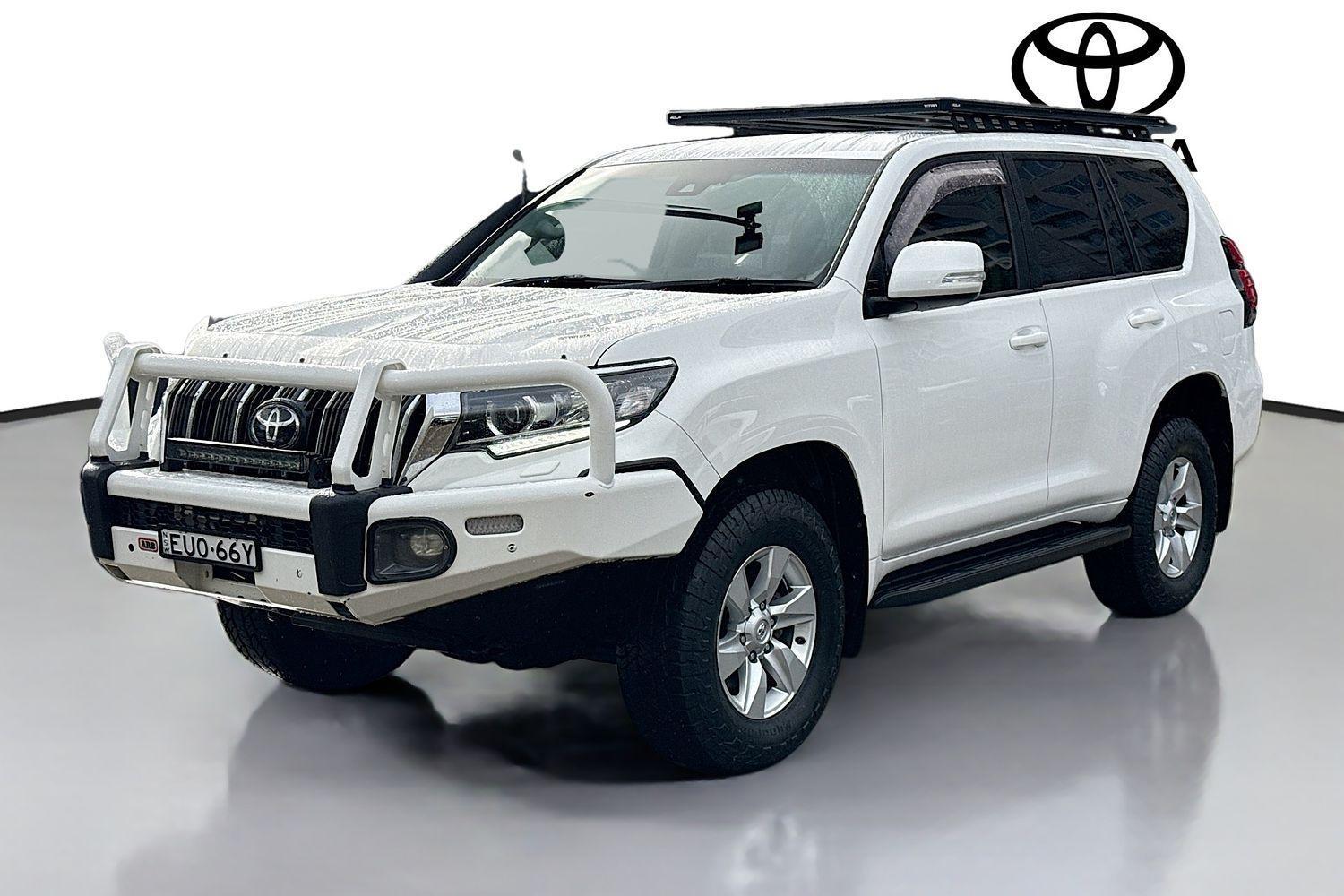 2020 Toyota Landcruiser Prado GXL in White