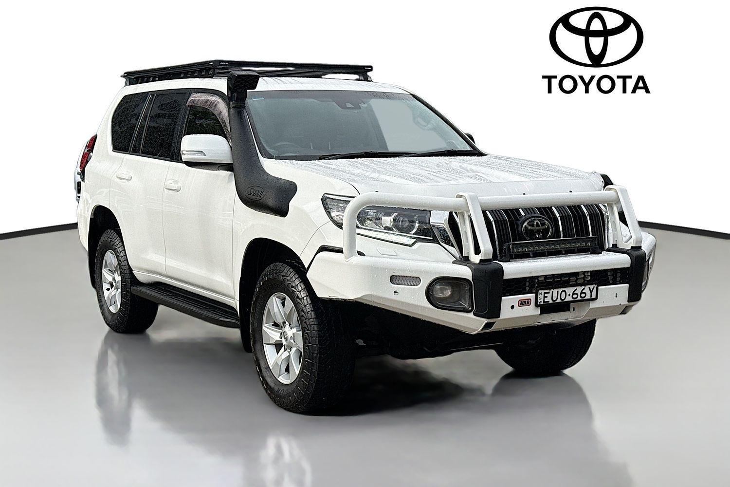 2020 Toyota Landcruiser Prado GXL in White