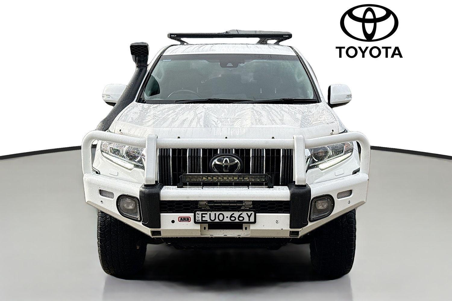 2020 Toyota Landcruiser Prado GXL in White