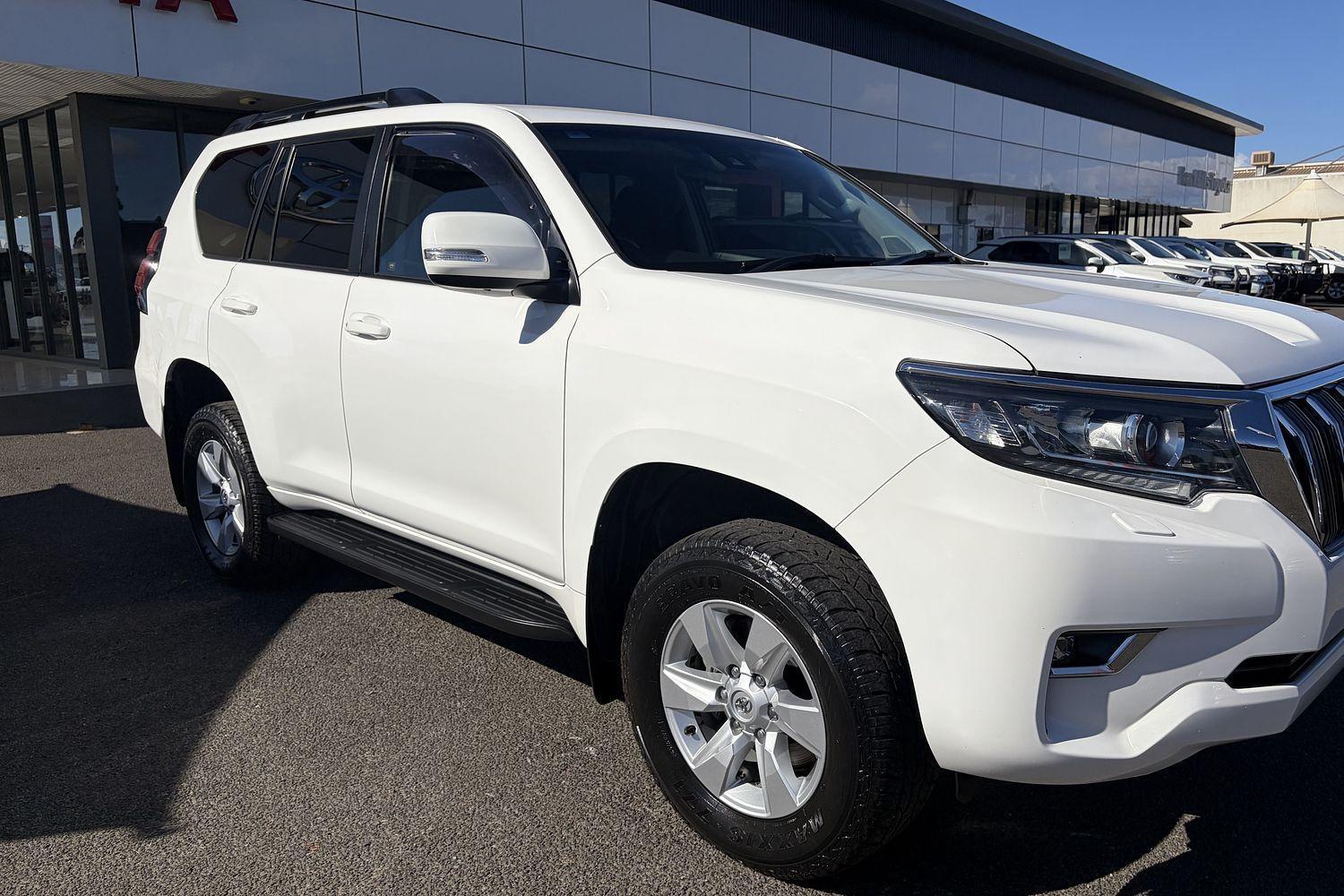 2021 Toyota Landcruiser Prado GXL in White