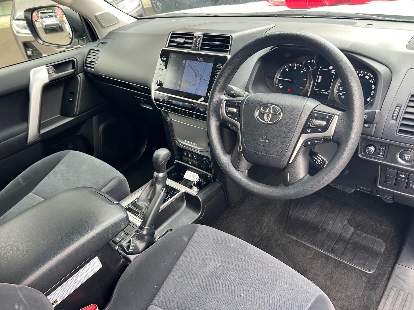 2021 Toyota Landcruiser Prado GX in White