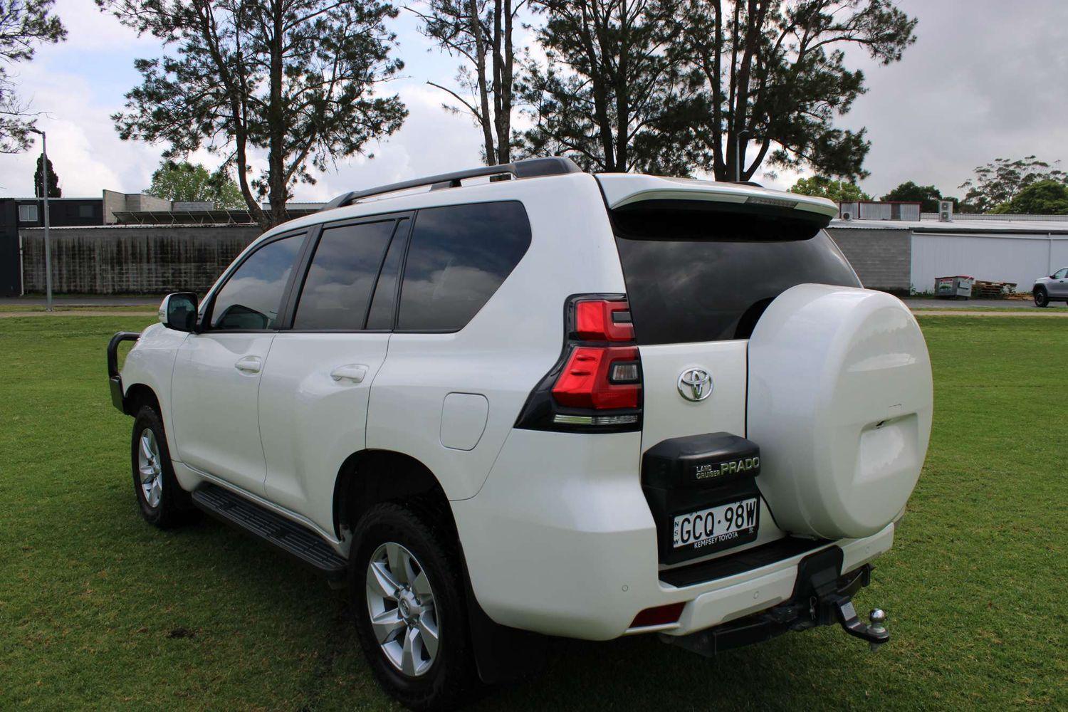 2021 Toyota Landcruiser Prado GXL in White