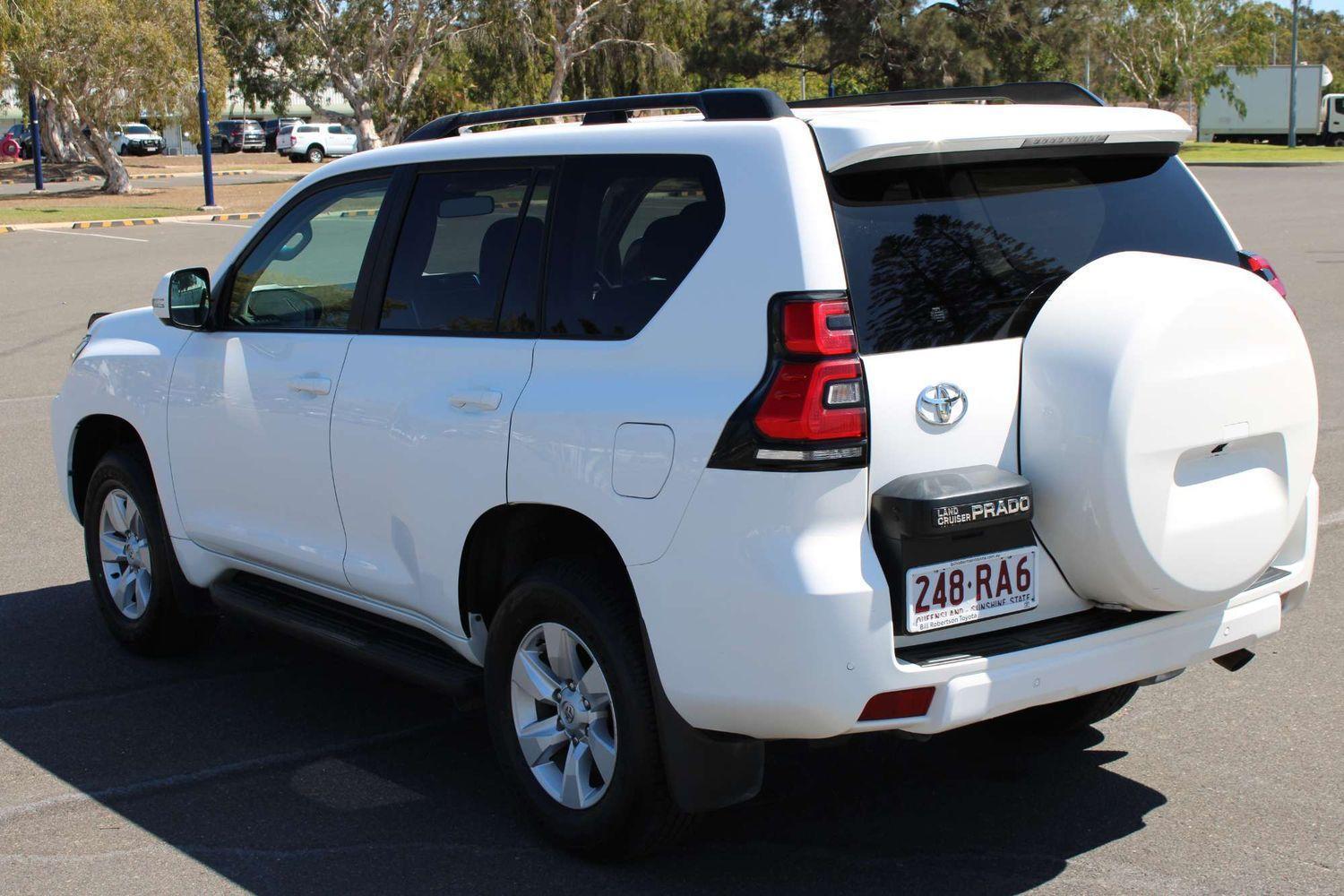 2022 Toyota Landcruiser Prado GXL in White