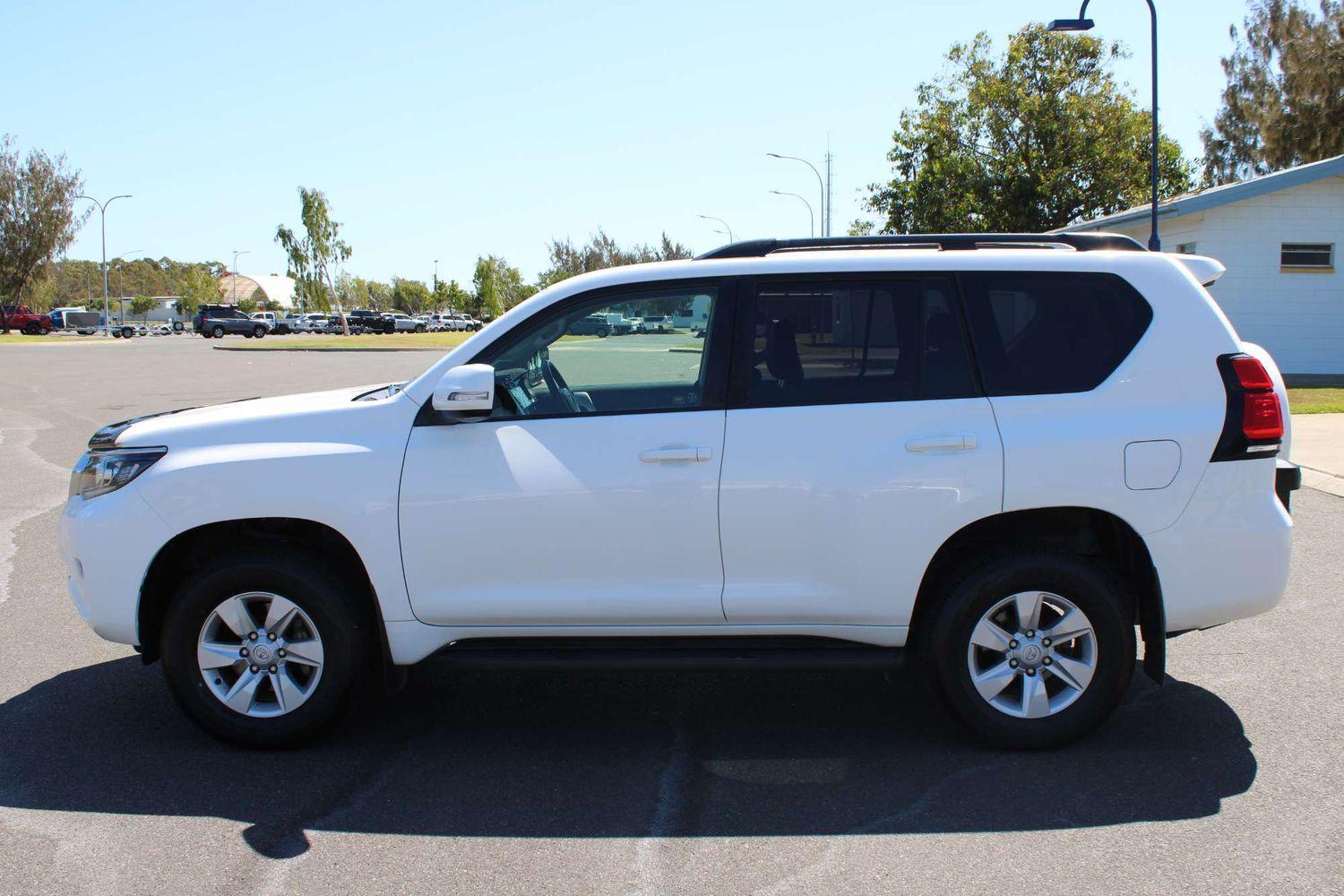 2022 Toyota Landcruiser Prado GXL in White