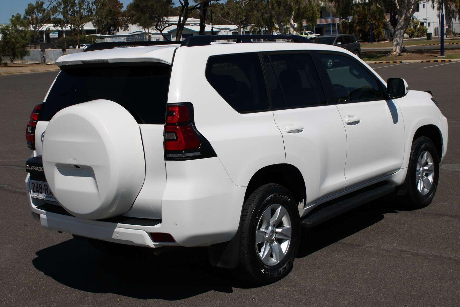 2022 Toyota Landcruiser Prado GXL in White