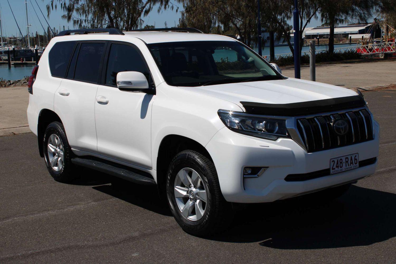 2022 Toyota Landcruiser Prado GXL in White