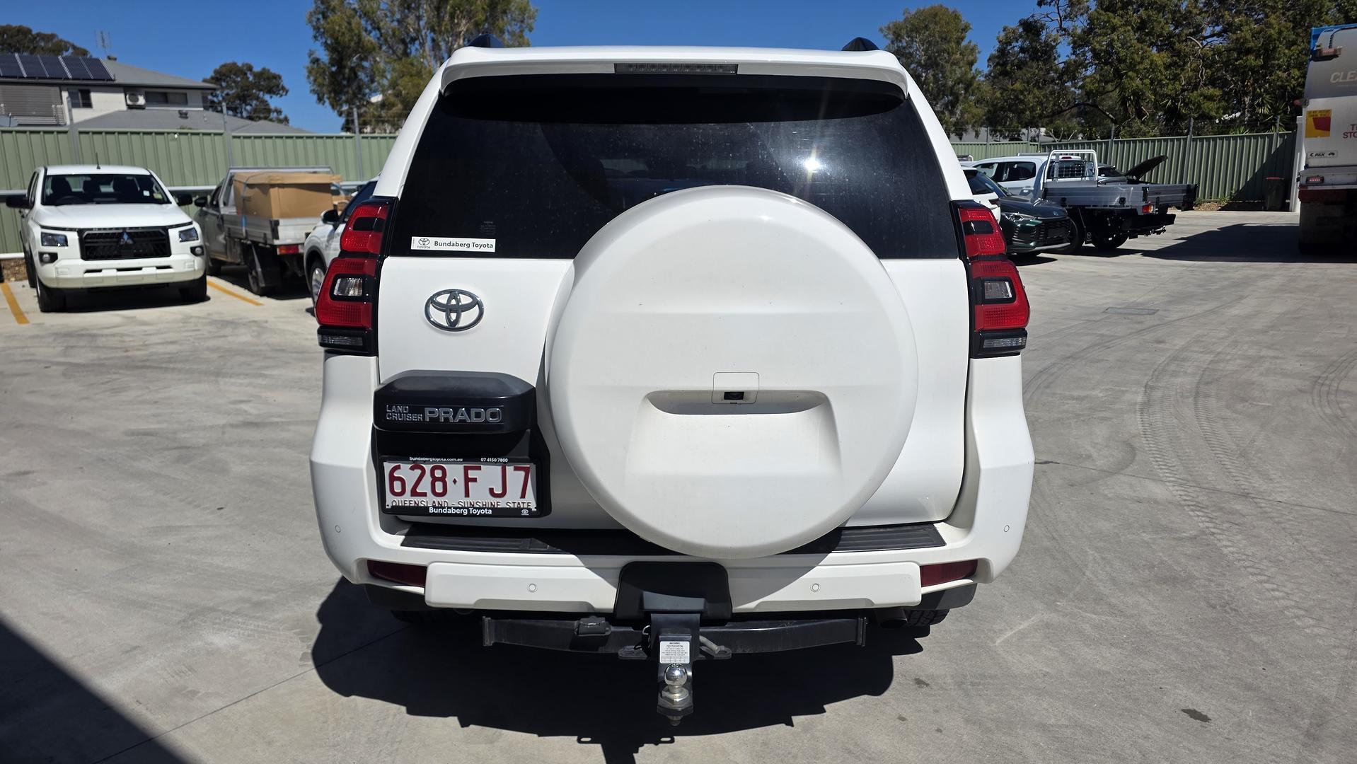 2022 Toyota Landcruiser Prado GXL in White