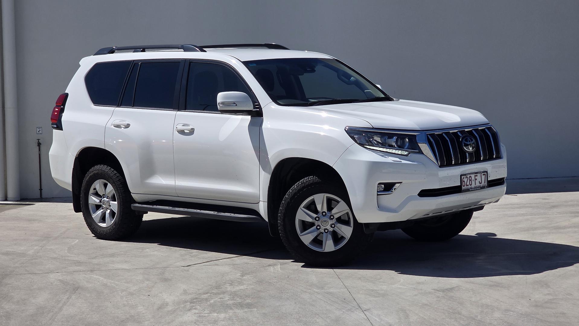 2022 Toyota Landcruiser Prado GXL in White