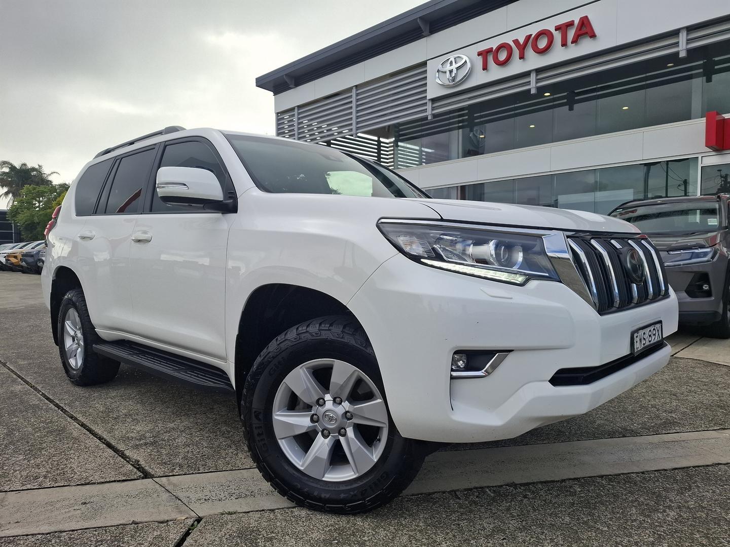 2022 Toyota Landcruiser Prado GXL in White