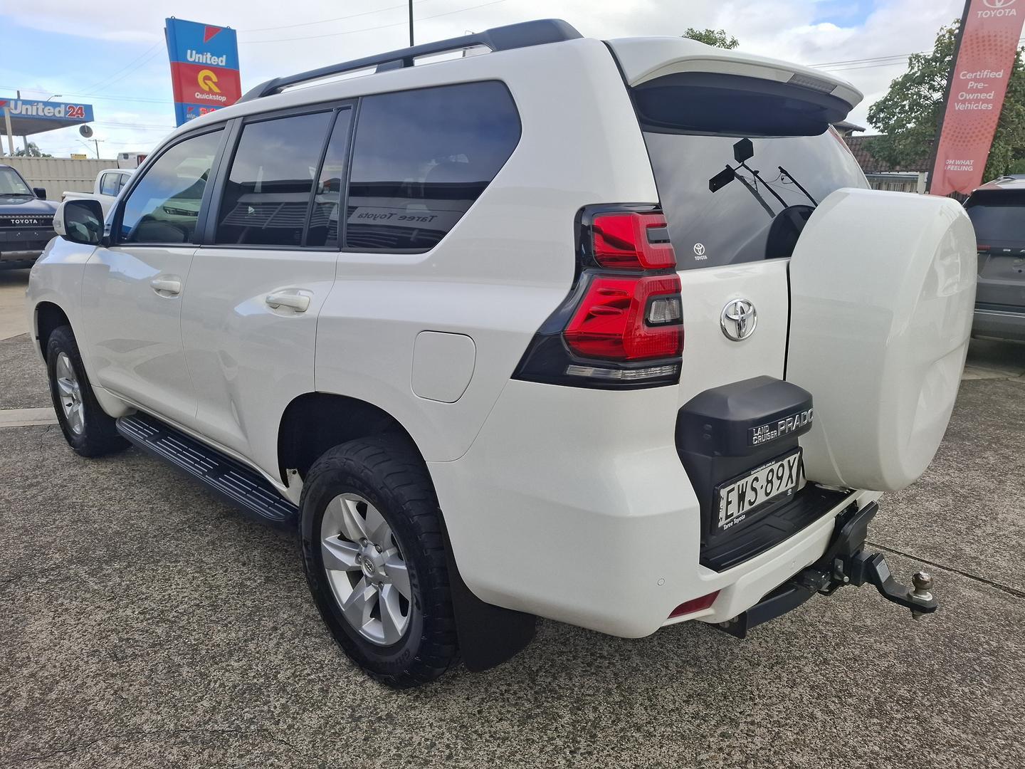 2022 Toyota Landcruiser Prado GXL in White