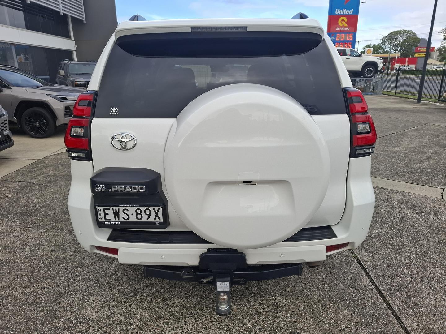 2022 Toyota Landcruiser Prado GXL in White