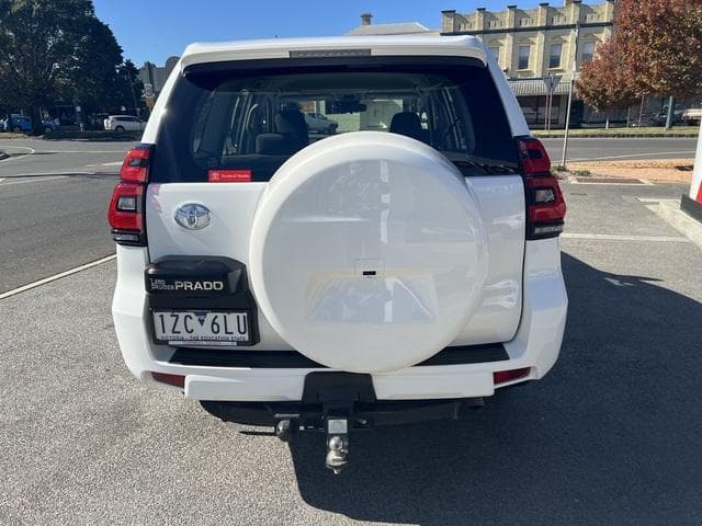 2023 Toyota Landcruiser Prado GX in White